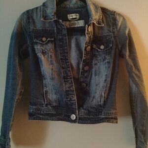 Indigo Rein Faded Blue Jean Jacket